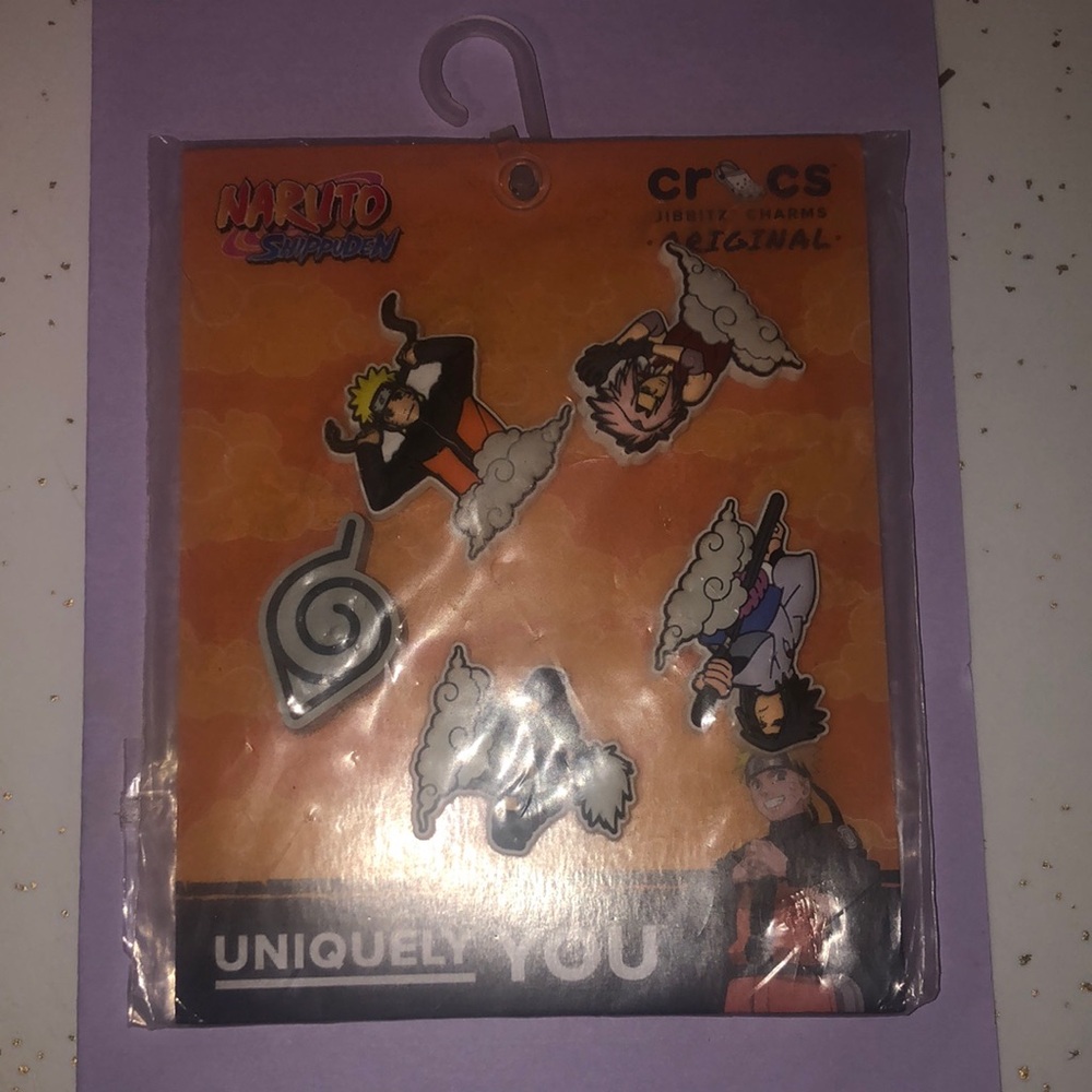 Naruto Shippuden Crocs Jibbitz Set